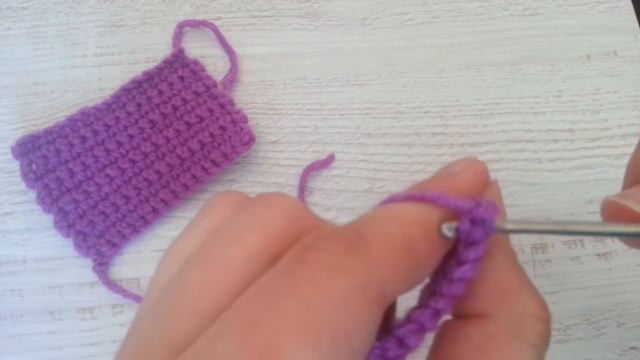 #StayHome Уроки вязания. Урок 2. Столбик без накида. смотреть онлайн