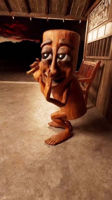 деревянный