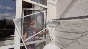 Москитная сетка рамка установка на окно