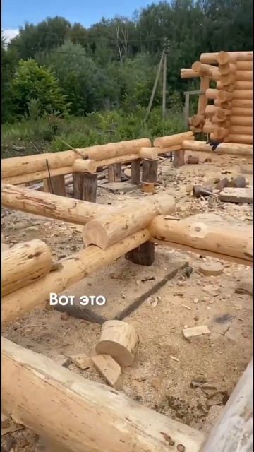 Рождение дома. Приемка первого венца деревянного дома смотреть онлайн