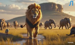 Для детей Мульти-клип, с животными на каждую букву алфавита,  Детская анимация