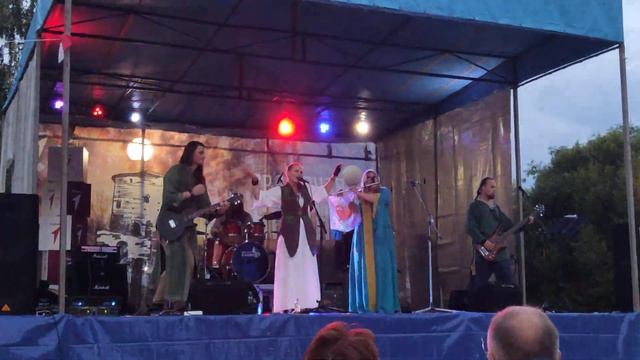 Этно-фолк фестиваль «Гремячая башня» Псков 2023.Фолк-рок группа "Хольда" СПб смотреть онлайн