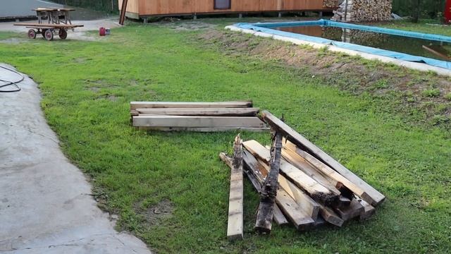 Обновил пол в бане! смотреть онлайн
