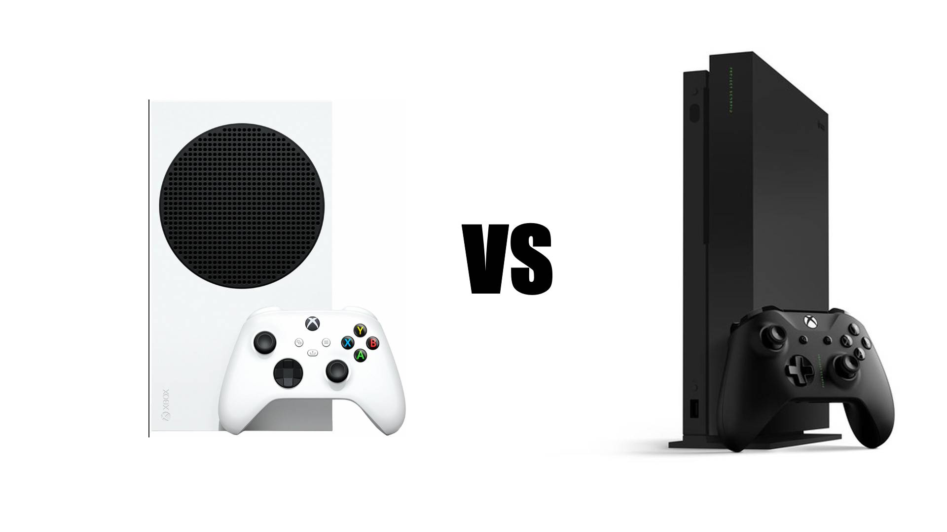 Xbox one X vs Xbox series S. Давид против Галиафа