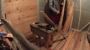 Утепление дачного дома изнутри и монтаж вагонки на да?