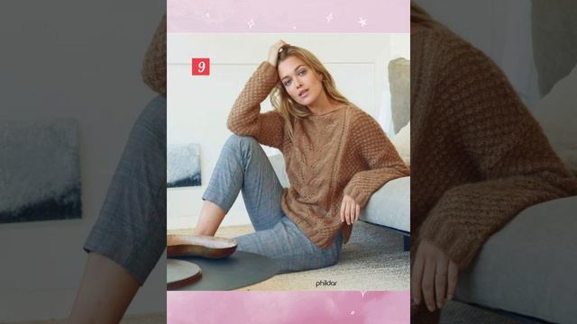 Вяжем тёплые пуловеры 👕❣️🧶 смотреть онлайн