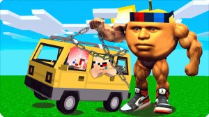 🍊 НАШ ДРУГ СТАЛ АДИНДИНДУН в МАЙНКРАФТ! ЛЕСКА СПАСТИ ШЕДИ