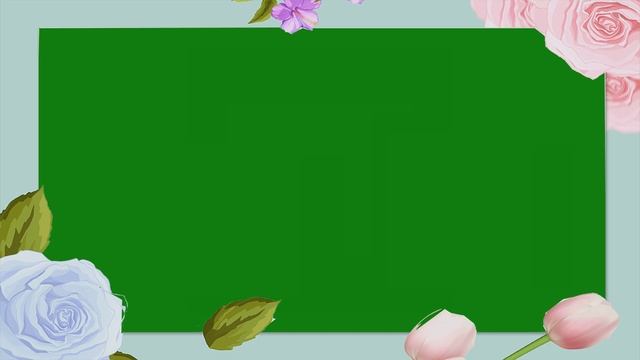 Футаж #рамка хромакей