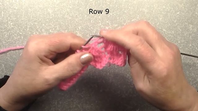 0101-узор.Вертикальная ажурная мережка. Вязание спицами. Pattern. Knitting with needles смотреть онлайн