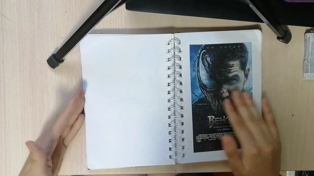 Обзор на скетчбук с котом. #7 смотреть онлайн