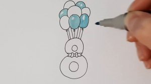 Простой рисунок на 8 марта шаг за шагом