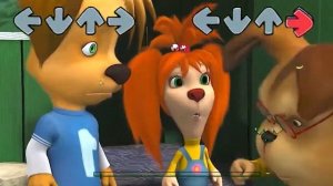 Барбоскины в Friday Night Funkin VS Tricky Phase 4