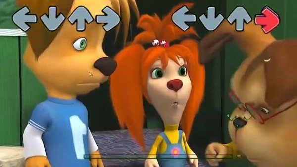 Барбоскины в Friday Night Funkin VS Tricky Phase 4