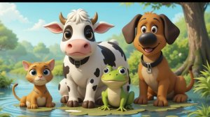 Как говорят животные. Познавательное видео про животных для детей