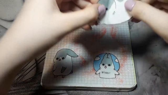 ✨Распаковка бумажных сюрпризов - новинка стикеры вк адель🐶 смотреть онлайн