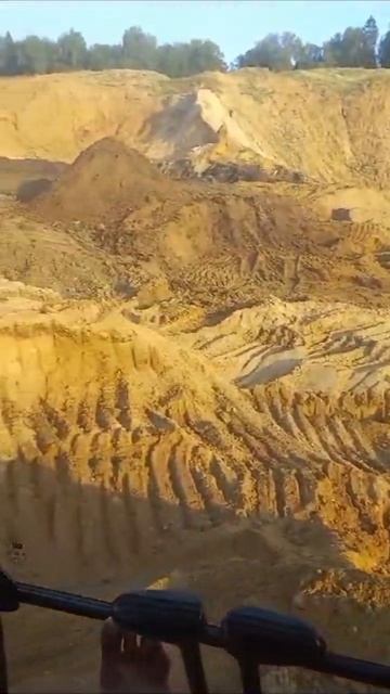 добыча песка , разработка карьера . ДунСтрой групп смотреть онлайн