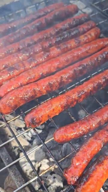 Мергез арабские сосиски #мергез #пикник #мясо #лето смотреть онлайн