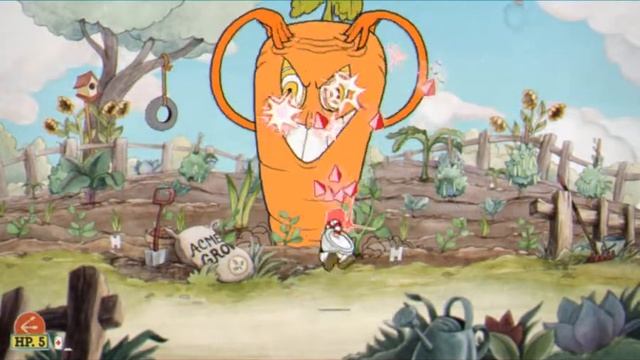 Прохождение всех боссов в капхеде №1