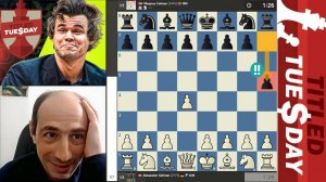 Коготь БОБРА!!! Александр Гельман - Магнус Карлсен 13.05.2025