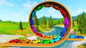 Автомобили VS Петлевого моста 😱|BeamNG.Drive|Бемиджи Драйв