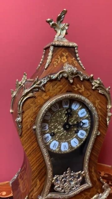 Антикварные каминные часы !