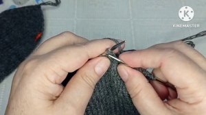 Правильные варежки с анатомическим пальцем/вяжем спицами...