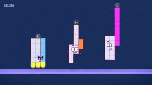Numberblocks на русском l Сезон 4 Серия 9. Числовой аттракцион l Соединяющиеся кубики Намберблокс
