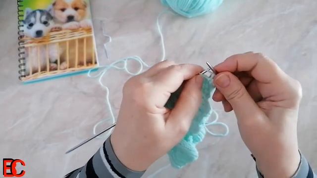 Очень Красивые Косы с Жемчужным Узоры. Для Шапок Свитеров Джемперов. Вязание спицами. смотреть онлайн