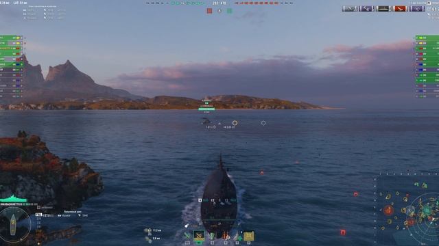 Мир кораблей Massachusetts B