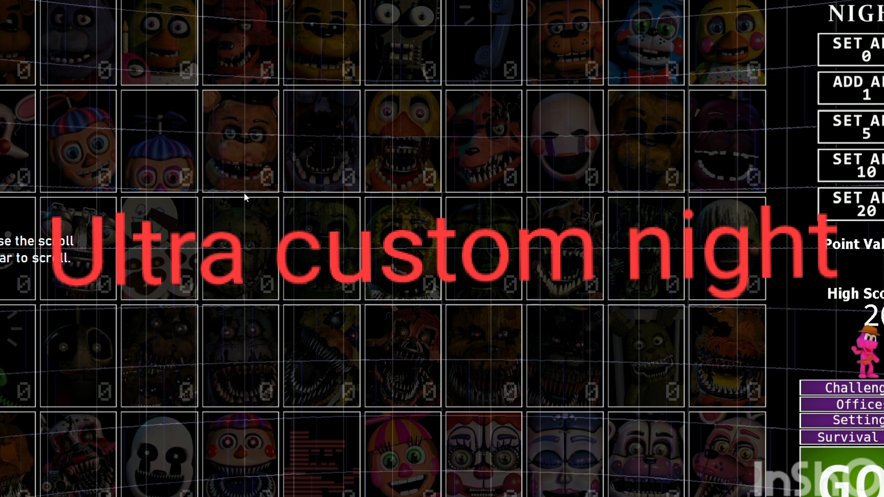 Играю Ultra Custom Night