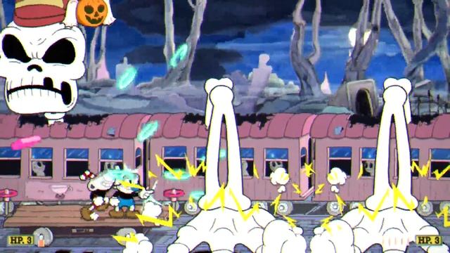 прохождение Cuphead том и джери 2 игрока