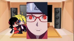 Реакция Боруто и Сарады на шип ❤❤БоруСара ❤❤