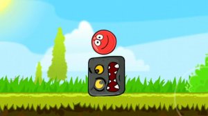 Красный Шар в игре Red Ball 4 Зелёные холмы Уровни 11-15 Босс Прохождение