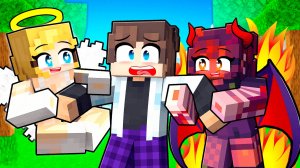 Майнкрафт но Я Должен Выбрать Девушка Ангел или Демон!