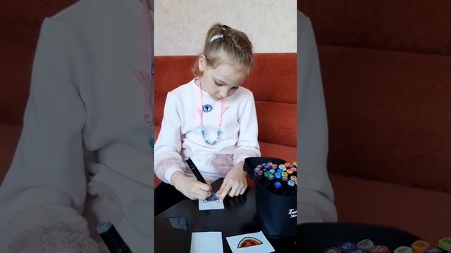 рисуем рисунки красивые новыми фломастерами смотреть онлайн