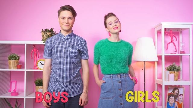 ПАРНИ И ДЕВУШКИ | Реальные различия и веселые ситуации от Ideas 4 Fun