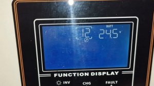 Неправильный заряд АКБ от сети .Гибридный инвертор 24 В