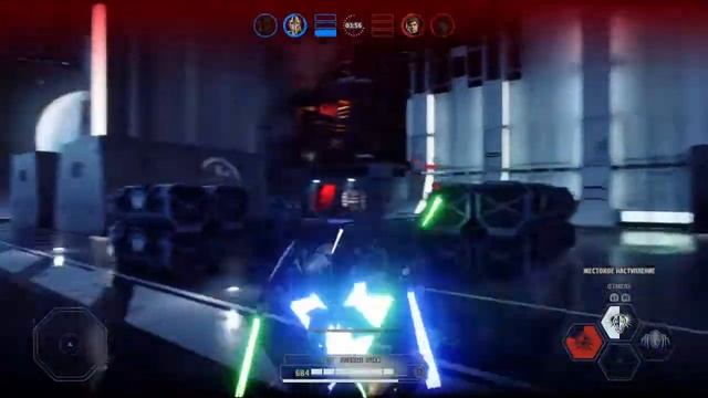 STAR WARS BATTLEFRONT 2 СТОЛКНОВЕНИЕ ГЕРОЕВ!!!!! ВЫЙГРАЛ? смотреть онлайн