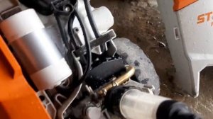Ремонт мойки высокого давления Stihl RE130  plus контакты tankis