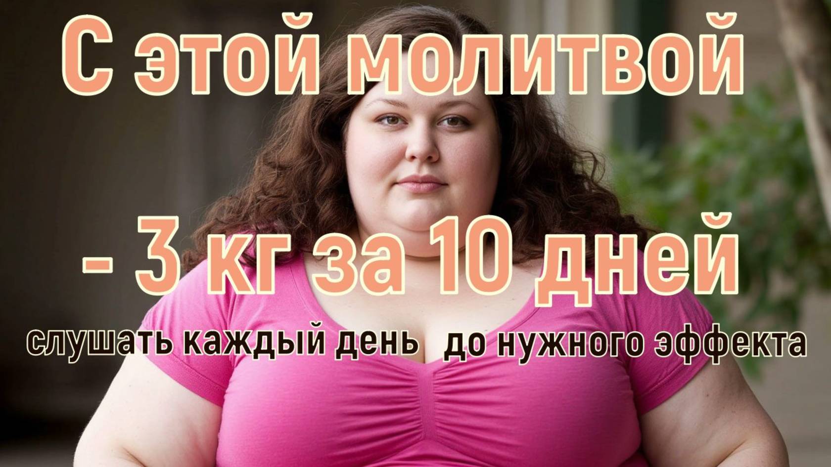 Сильная молитва для быстрого похудения смотреть онлайн