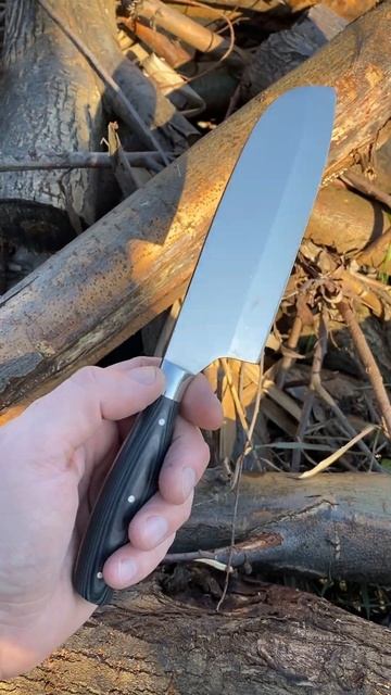 Сантоку. Сталь AUS8. Не ржавеет. Для заказа пишите +79877444709 смотреть онлайн