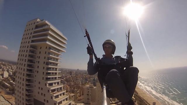 Israel Paragliding 2013, Netanya.Парапланеризм в Израиле