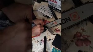 Насадка для УШМ цепная пила сборка