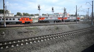 Тепловоз ТЭП70БС-269. Покатушки от 226км до Барнаула.