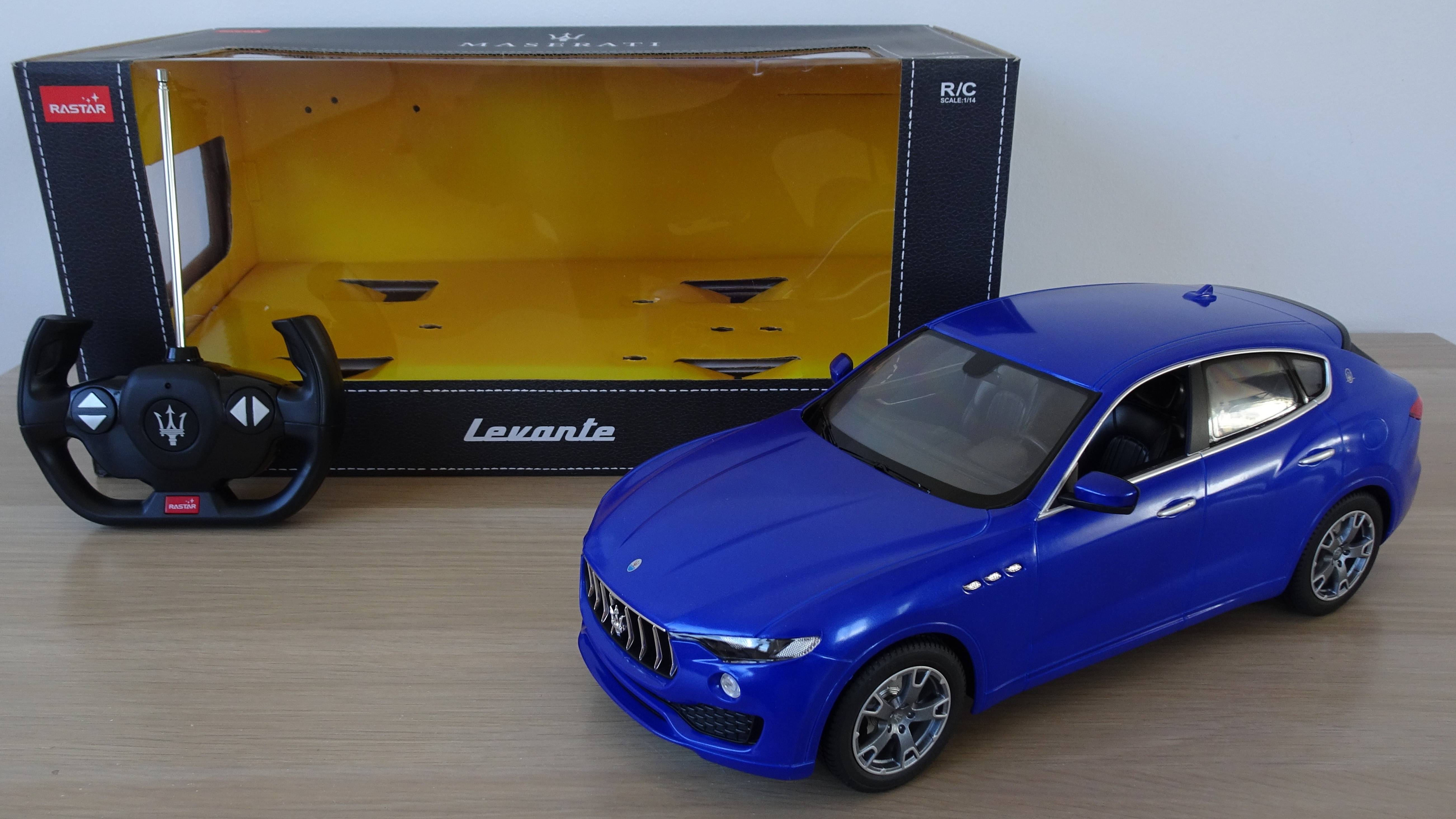 Rastar Maserati Levante SUV 1:14 Р/У машинка - Распаковка, обзор и тестирование