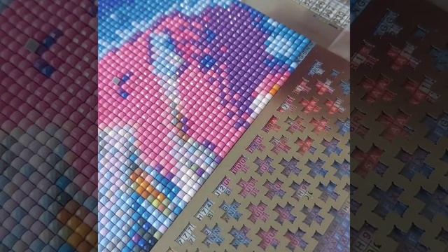 Собираю алмазную мозаику Дельфины 8 #diamondpainting #алмазна? смотреть онлайн