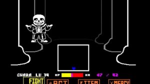 Undertale: Stronger than you Sans Survival | Прохождение