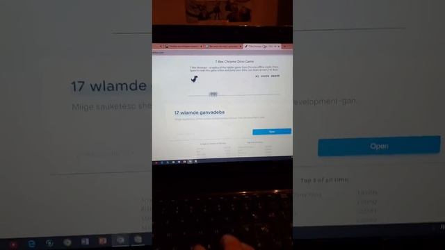 воть код   Runner.prototype Gameover=function()()вооть на компе