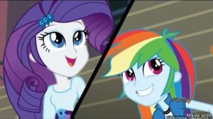 Полуночная Искорка vs Сансет Шиммер [PMV Герой]