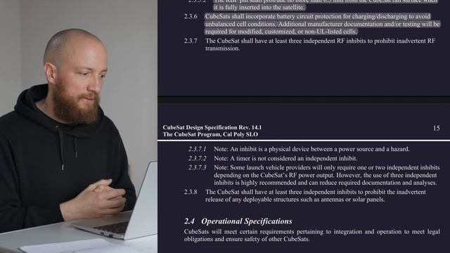 4-CubeSat Standard Read-Through Electrical Specifications (Part 2 Of 2)